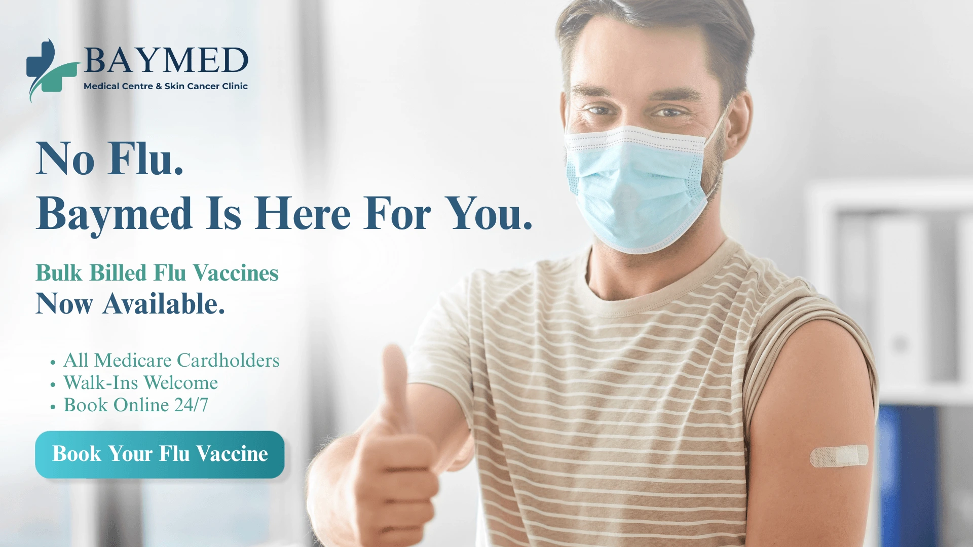 Bulk Billed Flu Vaccines Now Available Baymed Medical Centre & Skin Cancer Clinic